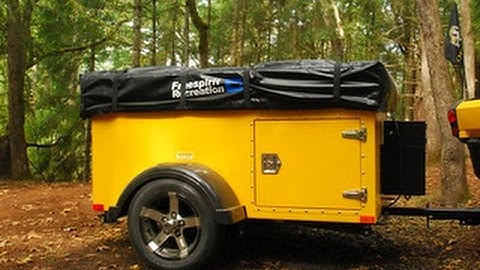 The 2015 Journey XL Solar Powered Tent Trailer - Part 1 - Construction