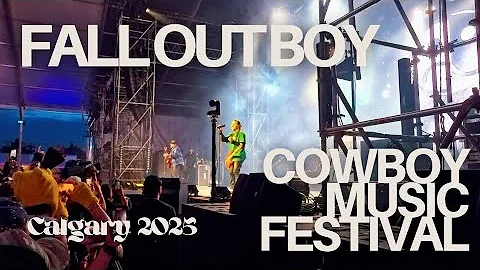 Surprise Calgary Trip to Catch Fall Out Boy at Cowboy Music Festival 2025