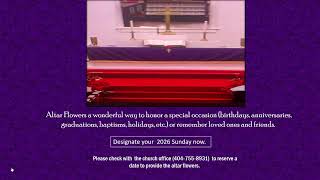 Warren Memorial UMC 11/30/2025