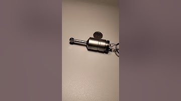 Alien artifact looking, old Perkin Elmer BaF2 (Barium Fluoride) IR sensor for mass spectrometer