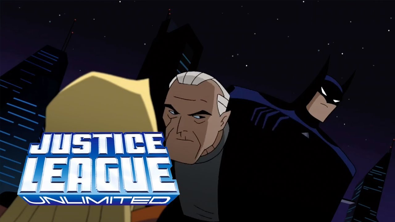 Batman and Bruce Wayne from Batman Beyond fight together | Justice League  Unlimited - YouTube