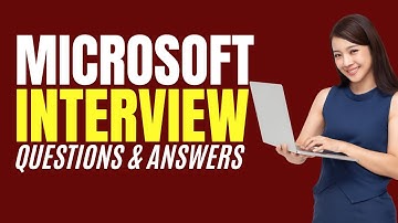 Microsoft Interview Questions & Answers (How to PASS an Microsoft Interview!)