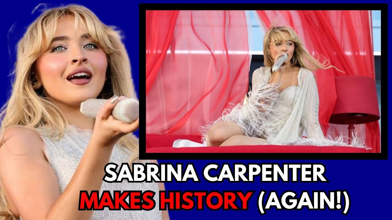 BREAKING RECORDS SABRINA CARPENTER REIGNS SUPREME AS 'ESPRESSO' HOLDS