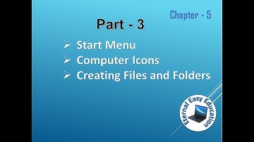 TN +1 CS and CA (chapter -5 Working with Windows)  Part 3 creating files & folder