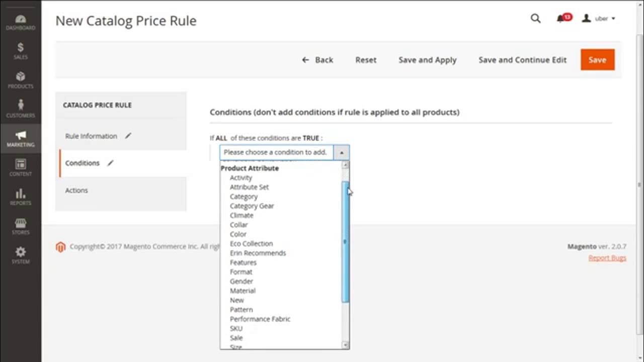 Magento 2 Promotions Catalog Price Rule YouTube