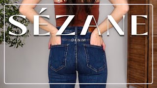 SEZANE DENIM | Find Your *PERFECT* pair of JEANS | Brut Sexy, Slim Parfait, Le Crop #sezane #jeans
