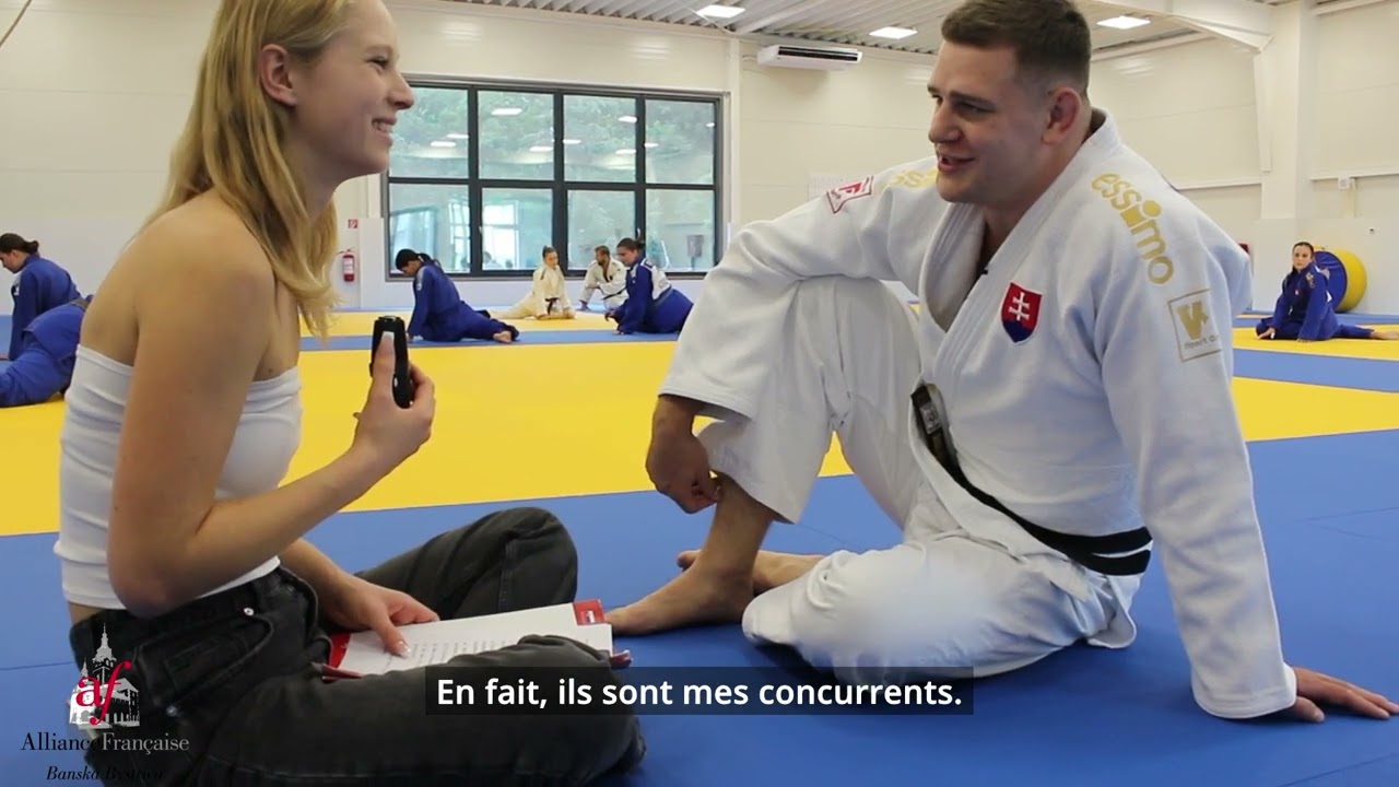 Márius Fízeľ (judo), de retour des JO