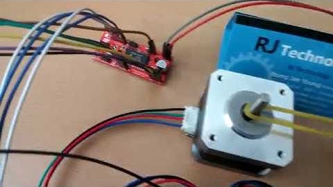 Arduino Uno 로 A3967 Easy 드라이버와 Joystick 모듈을 사용해 바이폴라 스텝모터 방향 제어해 보기