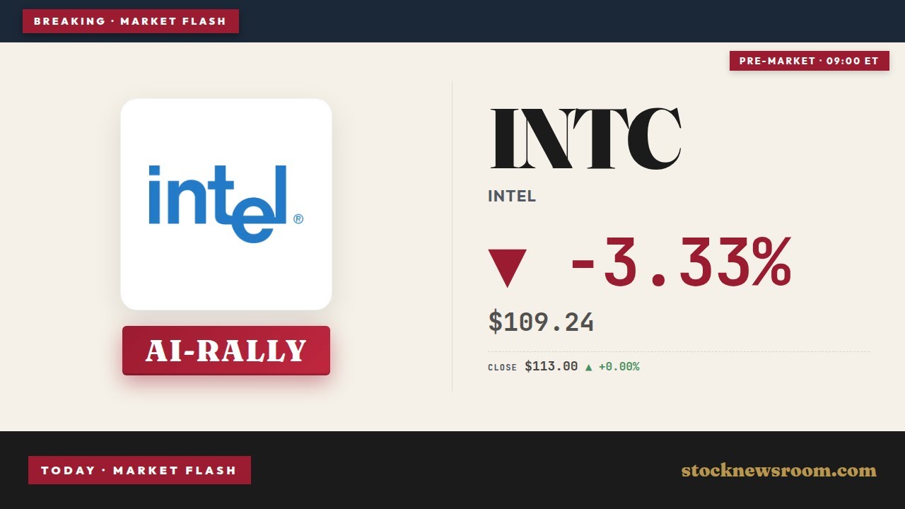 Intel SpaceX Partnership +4.5% Rally Shocks Wall Street