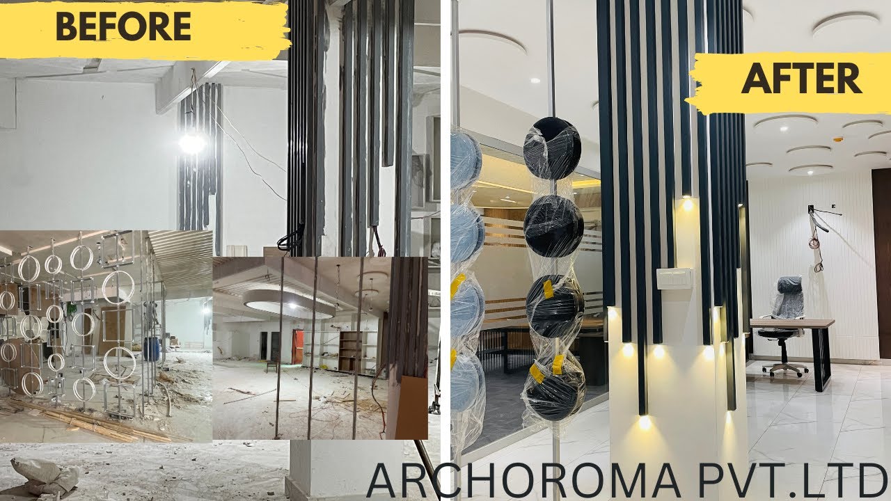 OFFICE INTERIOR_RENOVATION TO COMPLETAION - YouTube