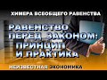 Неизвестная экономика.  Равенство перед законом: принцип и практика.