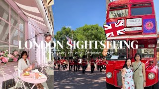 Brunch at Belgravia 🥐 + Changing of guards 💂🏻+ High tea at a double decker bus ☕ &amp; sightseeing