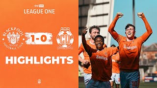 Highlights | Blackpool v Cambridge United