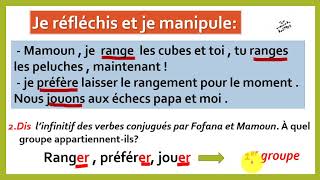 les verbes du premier groupe au présent de l'indicatif (1)
