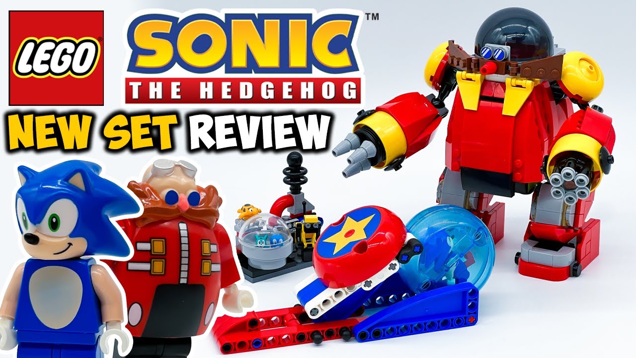 LEGO Sonic The Hedgehog Sonic vs. Dr. Eggman's Death Egg Robot 76993 Sonic  Toy Building Set for 8 Year Old Gamers, with 6 Sonic Figures for Creative