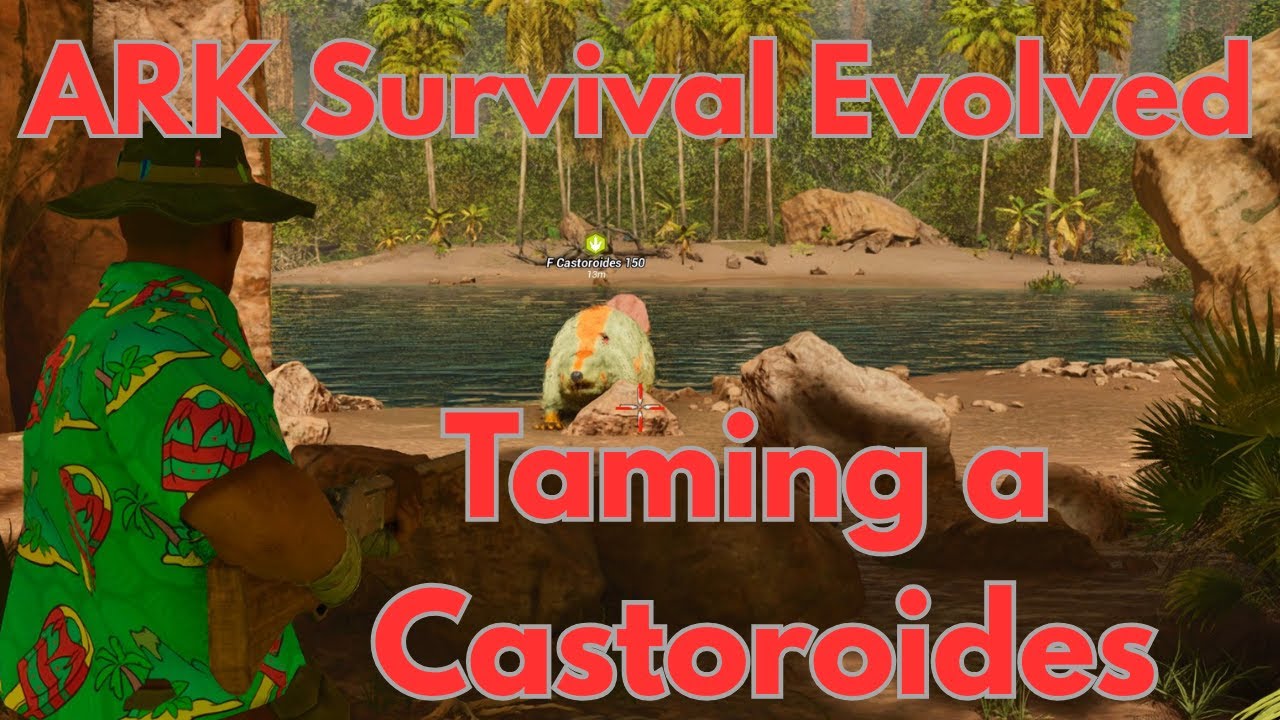 Ark Survival Ascended: Taming a Castoroides (Do Old Traps Still Work?)