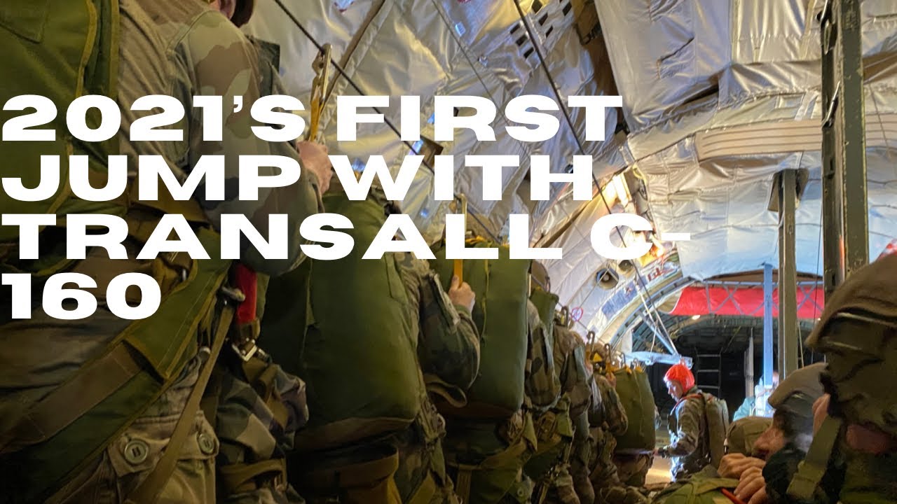 2021's First jump With Transall C-160 Aircraft