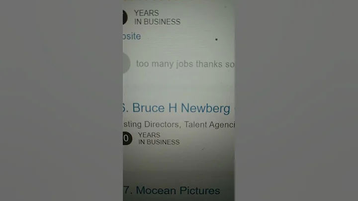 BRUCE H NEWBERG CASTING