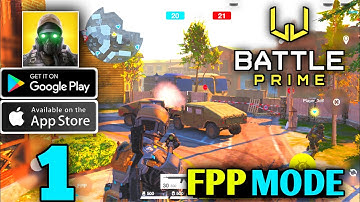 Battle prime game FPP Mode realesed  walkthrough,Gameplay,(ANDORID,iOS)_part 1 || GHOST GAMING