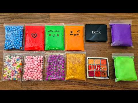 Very Relaxing Slime Making with Satisfying Bags + Clay