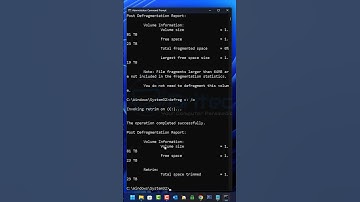 Optimize SSD and Defrag Hard Drives from Command Prompt
