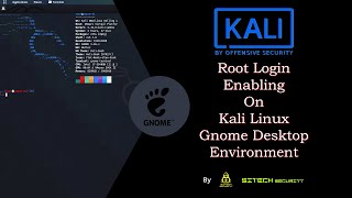 Kali Linux Root Login Enable in Gnome Desktop Environment
