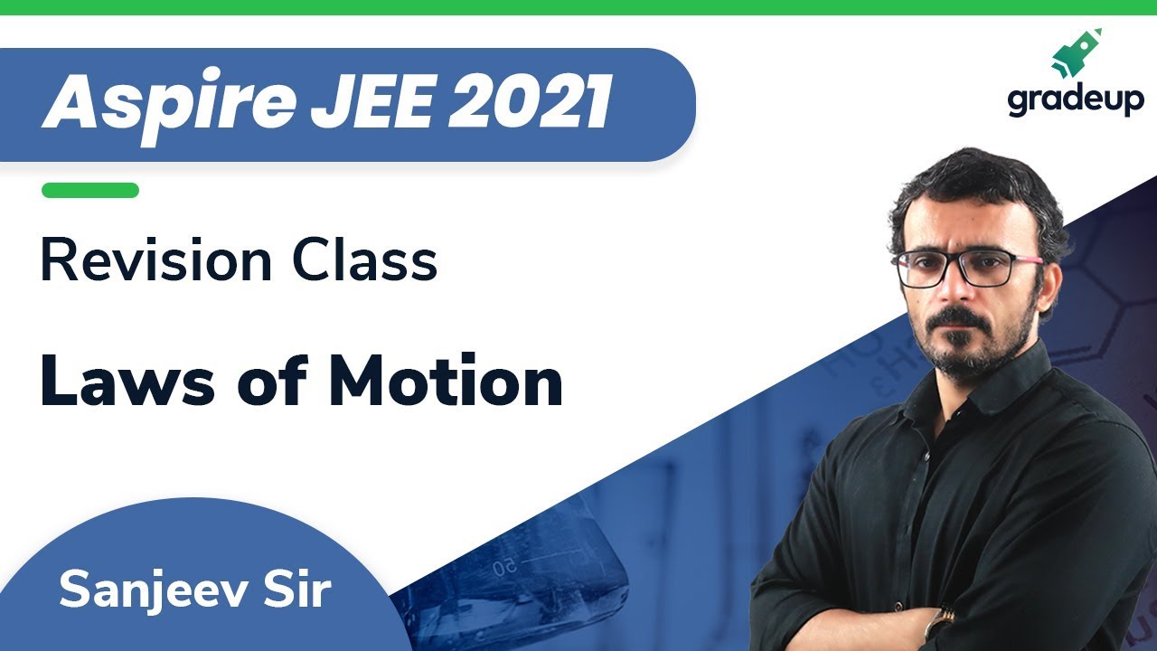 Aspire JEE 2021 | Laws of Motion | Revision Class | Physics | 11th Topics | Gradeup