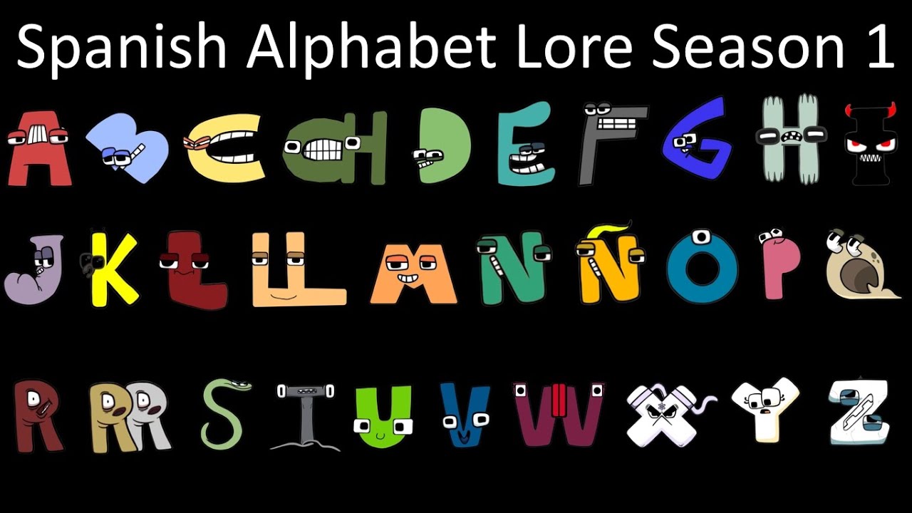 Alphabet Lore in Spanish  El Abecedario [New Letters] 