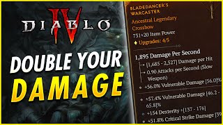 These BROKEN Stats Double Your Damage! Diablo 4 Gear Guide