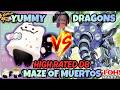 YUMMY VS DRAGONS | MAZE OF MUERTOS HIGH RATED DB YUGIOH!