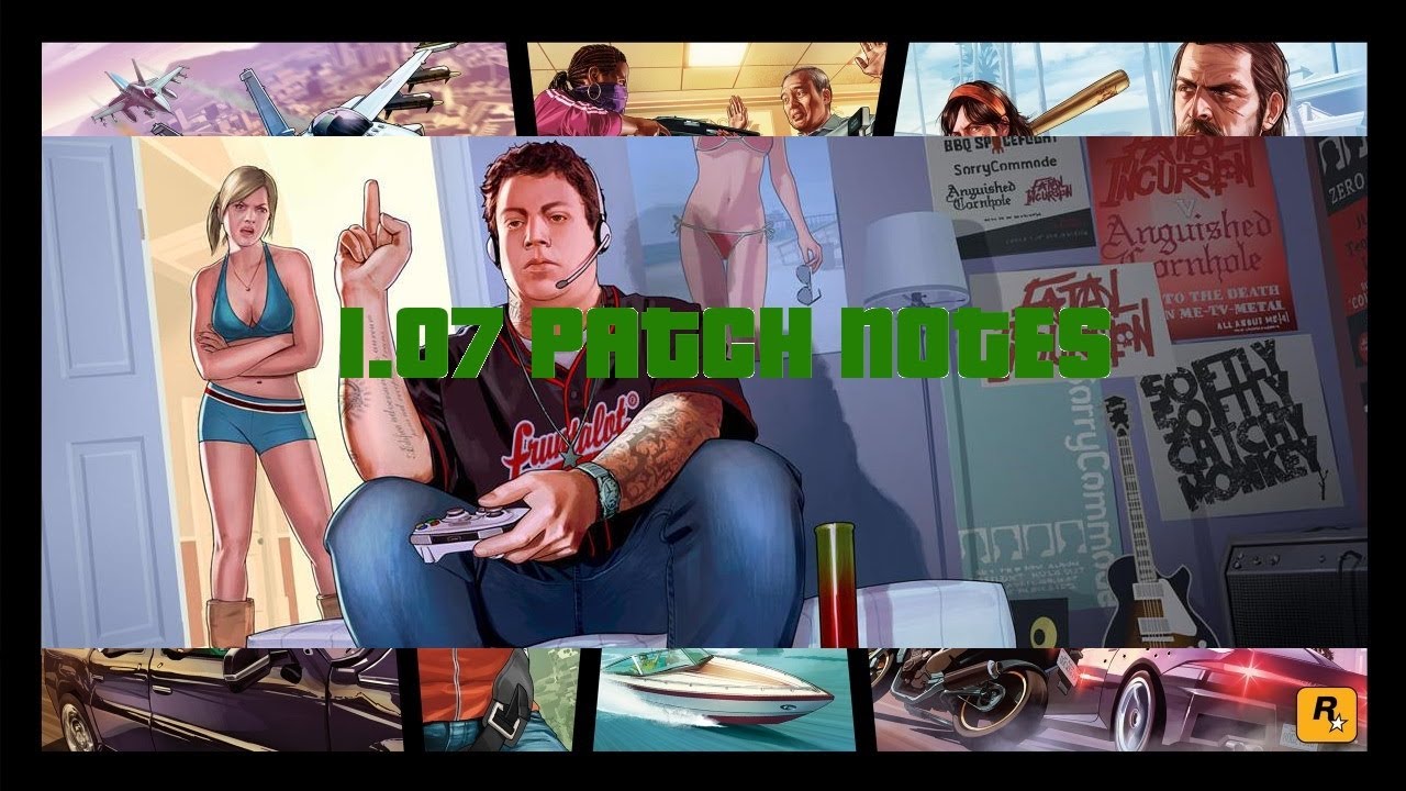 GTA V Online 1.07 Patch Notes