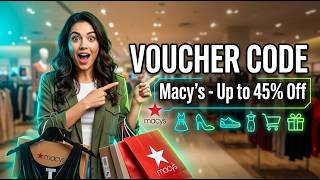Top Macy's Voucher Code 2026 🏷️ Use The Best Offer
