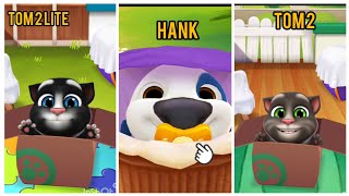 My talking tom 2 vs my talking hank