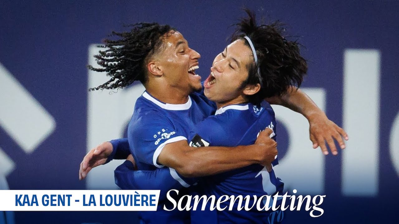 🎬 KAA Gent - RAAL La Louvière: 1-0 (MD2 JPL 🏆)