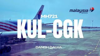 PREMIUM ECONOMY Malaysia Airlines MH721 | Kuala Lumpur (KUL) to Jakarta (CGK) | Airbus A330-300