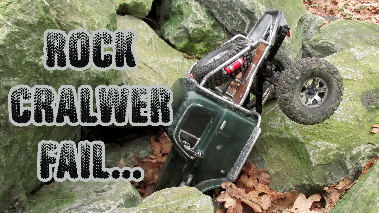 Rock Crawler Fail... - YouTube