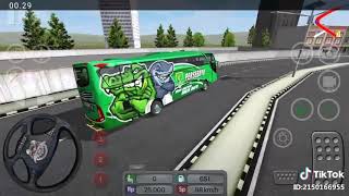 Bus simulator indonesia MOD, bonek bonita screenshot 3