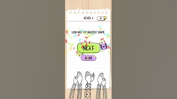 Brain Test Leval 1, 2 | Brain Test Tricky Puzzle | Quick solutions | Games | HuntersLive