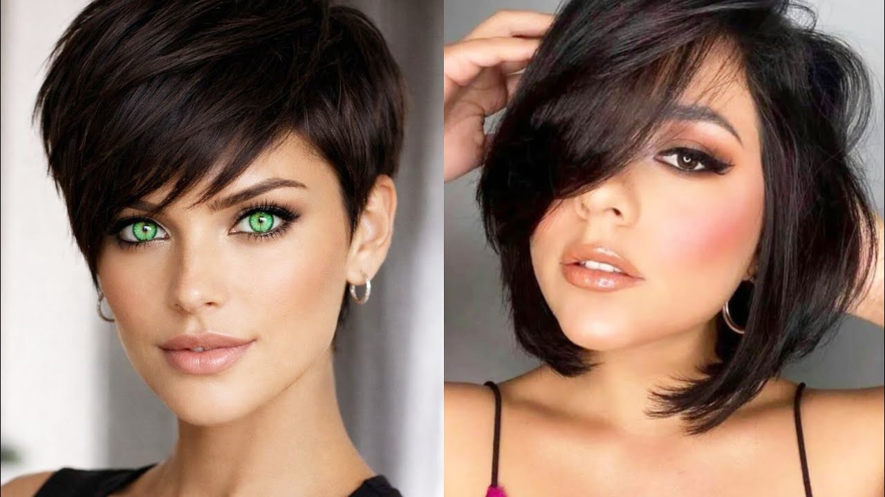 50 последних изображений коротких и длинных стрижек боб-пикси для женщин.