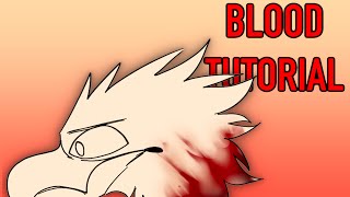 BLOOD/GORE TUTORIAL || (Procreate)