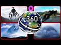 Top 4 Giant Terrifying Creatures Found on Google Earth! — VR 360°