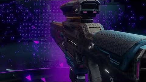 Hyper Scape - Neon Galaxy Protocol V - Weapon Preview