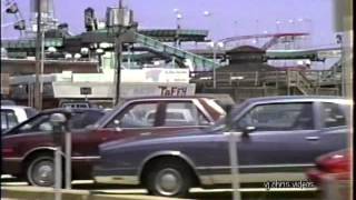 May 1990 - Driving Over the Bridge from Toms River to Seaside Heights, And Along the Ocean