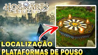 Hogwarts Legacy Plataformas de Pouso: Onde encontrar todas no mapa