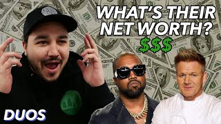 Which CELEBRITY Has A Higher Net Worth? | DUOs Ep. 4