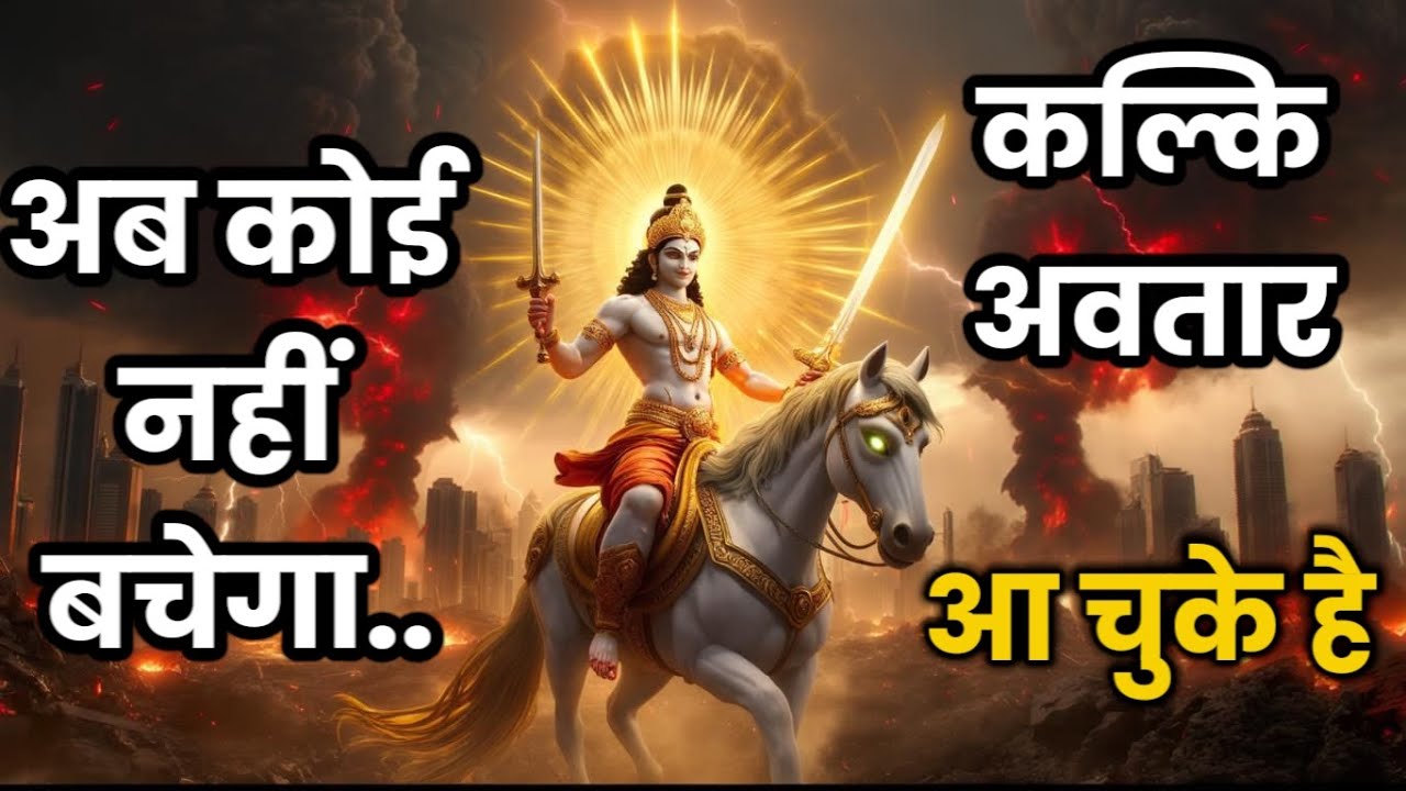 World Destroyed by Kalki Avatar | कल्कि अवतार का प्रकोप | End of Kalyug #KalkiAvtar #3danimation 