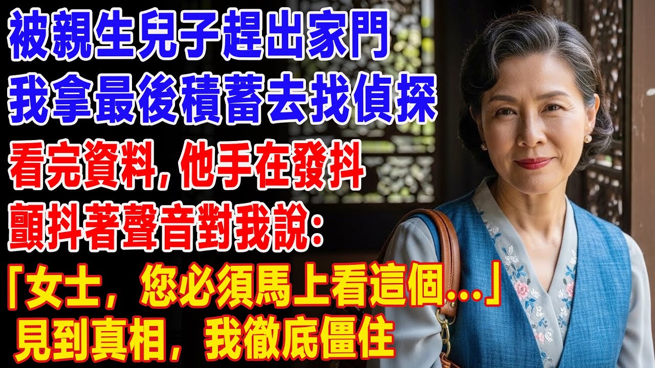 【真實故事】😠 兒子逼我向岳母道歉，我只冷冷回了「三個字」... 幾週後，他絕望地回來找我 💔 | 父母子女冲突 | 真實故事 | 故事分享 | 情感故事 | 晚年哲理 | 說故事