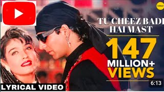 Tu Cheez Badi Hai Mast Mast 4k video | Mohra 1994 | Udit Narayan, Kavita K | Akshay K , 90's jhankar