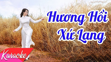 KARAOKE | Hương Hồi Xứ Lạng - St. Ngô Quốc Tính | Nhạc Trữ Tình Karaoke Beat