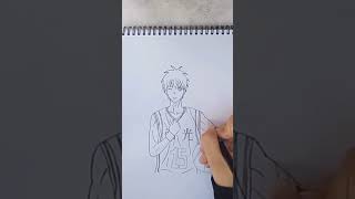 رسم كوروكو من انمي كوروكو باسكت بول 🏀🏀❤❤☺️🌷